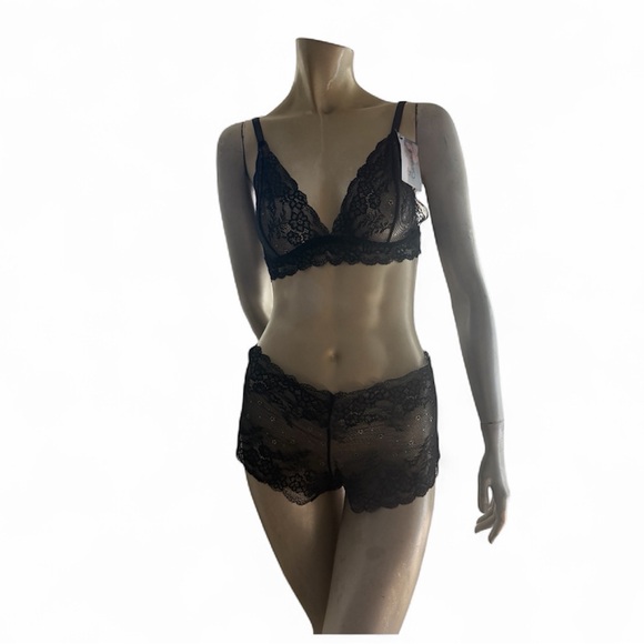 Escante 3pc Bralette & Robe Set- NWT- Xl! - Picture 3 of 6